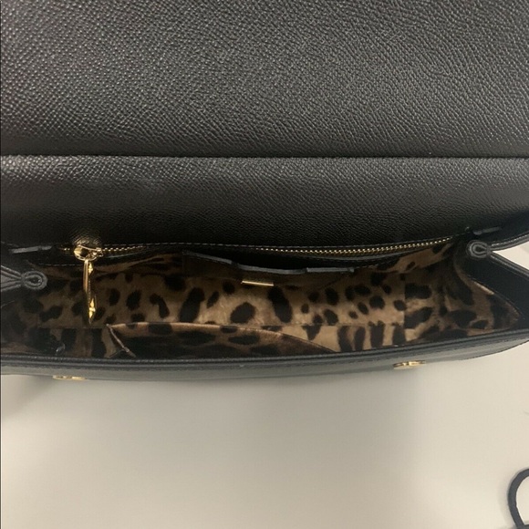 Dolce Gabanna Medium Sicily Purse Black - Picture 4 of 6